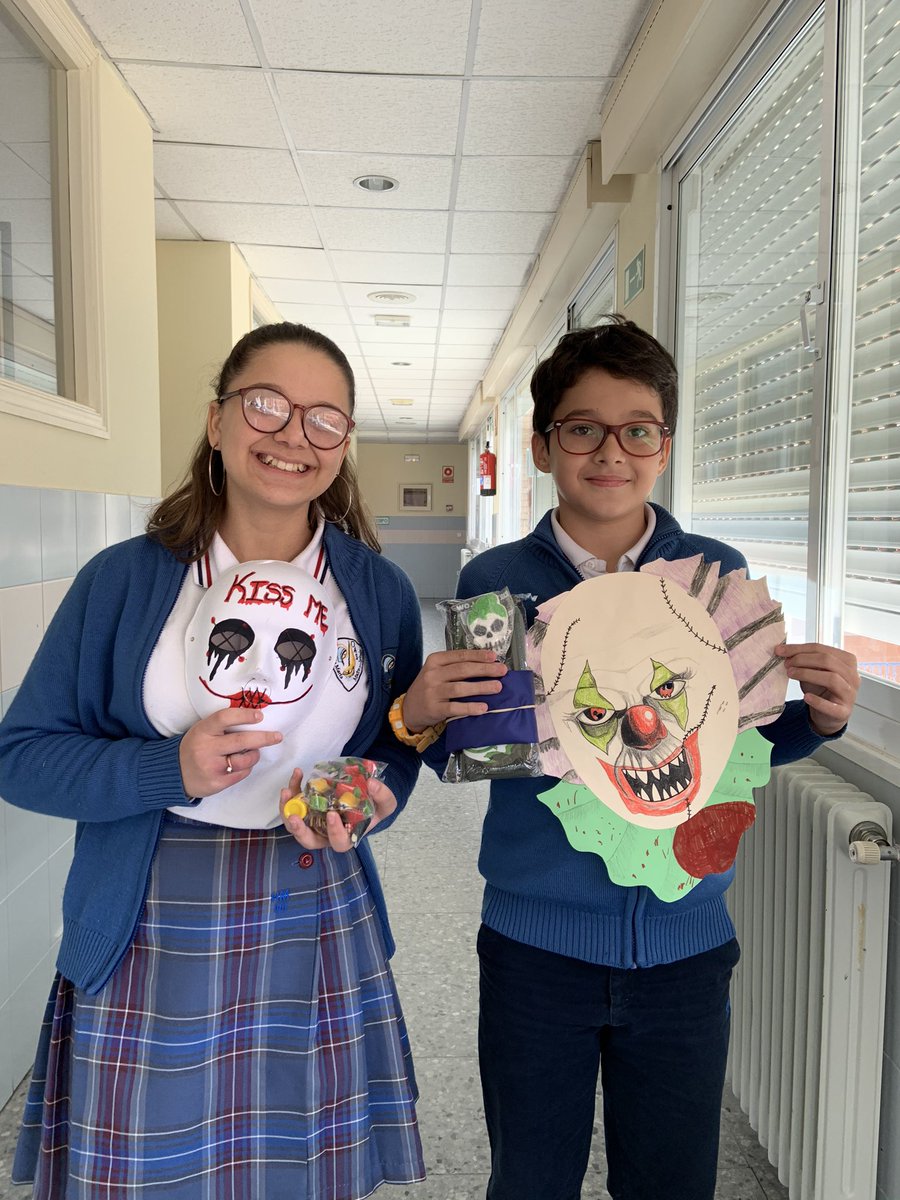 SanJoseTetuan's tweet photo. Congratulations to the winners of the Mask Competition !
The most unique/original
The hardest to create.
The most beautiful
The scariest
The cutest
The most creative.
Many thanks to all ! ¡Gracias a todos por participar !
#atreveteaserlibre
#maskcompetition
#englishisfun https://t.co/VQ7qbZA4RP