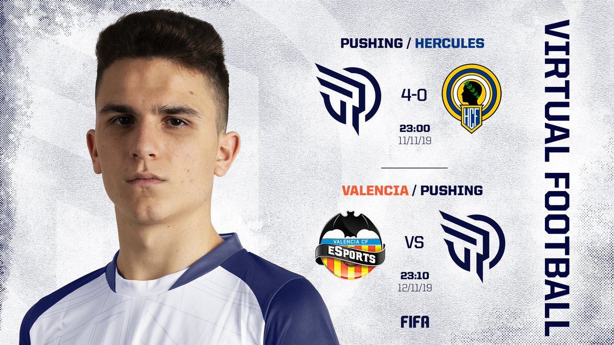 PushingGaming's tweet image. ¡Tras la victoria de ayer frente al @cfhercules por un 4-0, hoy sigue nuestra andadura en @VFOspain_ps! 💪

¡A las 23:10 nos veremos las caras con el @VCFeSports! ⚽️

#GoPushing 💙