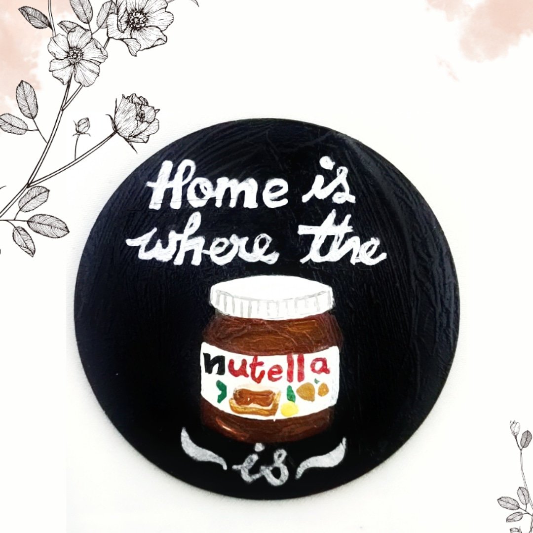 Love Nutella! Here is a perfect magnet for you. 

#PrismTales #Magnets #quirky #nutellalovers #handmade