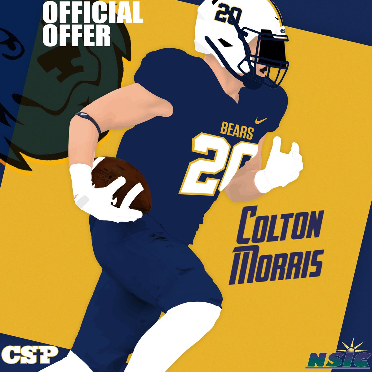 Extremely excited and blessed to announce that I have received my first offer from Concordia University, St. Paul 🐻🐻 Huge thank you to <a href="/bond_coach/">Bond Mike Bond</a> for the amazing opportunity!