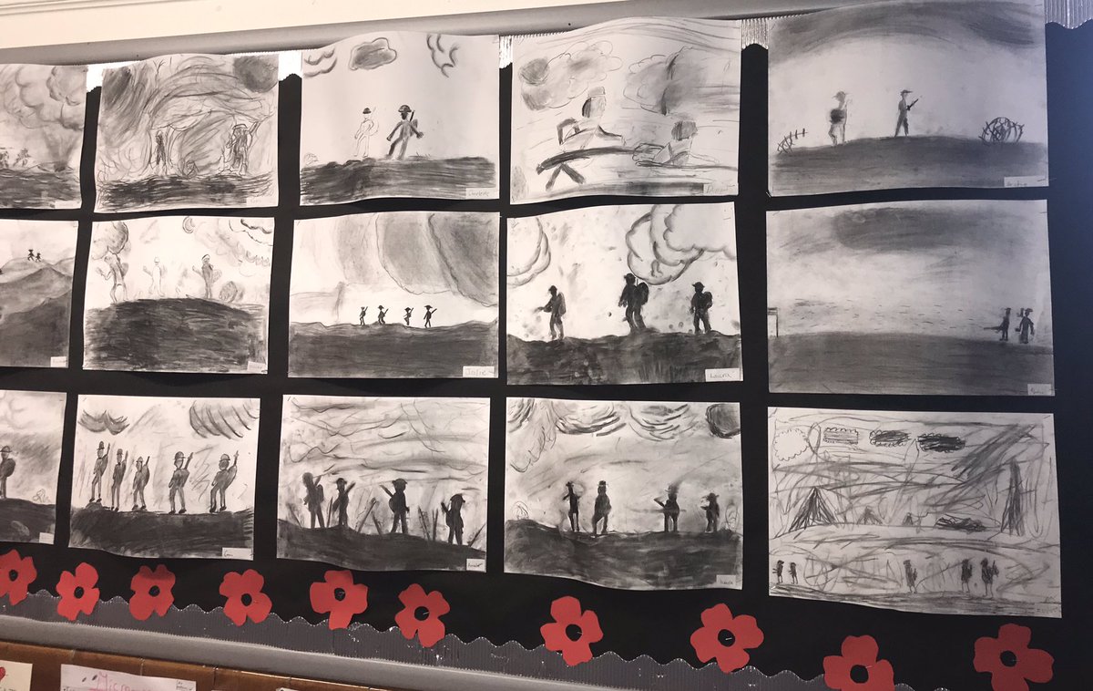 WTyndalePrimary's tweet photo. Year 6 did an amazing and very moving #performance for #parents & #carers called *The Road To Peace* for #RemembranceSunday2019. #LestWeForget #ArmisticeDay #Armistice2019 #Peace #History #WW1 #WW2 @histassoc @UNICEF_uk #UNCRC #Article38 #RightToProtectionFromWar #RRSAGold🌟 https://t.co/1dfH12MhuX