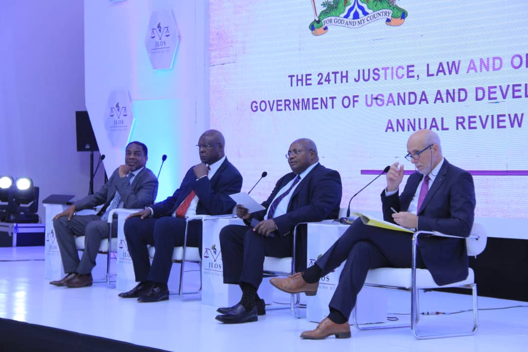 Happening now #JLOSReview2019 under the theme: empowering the people. Building trust.  Upholding rights <a href="/EUinUG/">EU in Uganda</a> <a href="/gbnuwa/">Grace Babihuga</a> <a href="/NLinUganda/">Embassy of the Netherlands in Uganda</a> <a href="/URSBHQ/">Uganda Registration Services Bureau</a> <a href="/BemanyaT/">Bemanya Twebaze</a> <a href="/ladi/">Ladi</a>