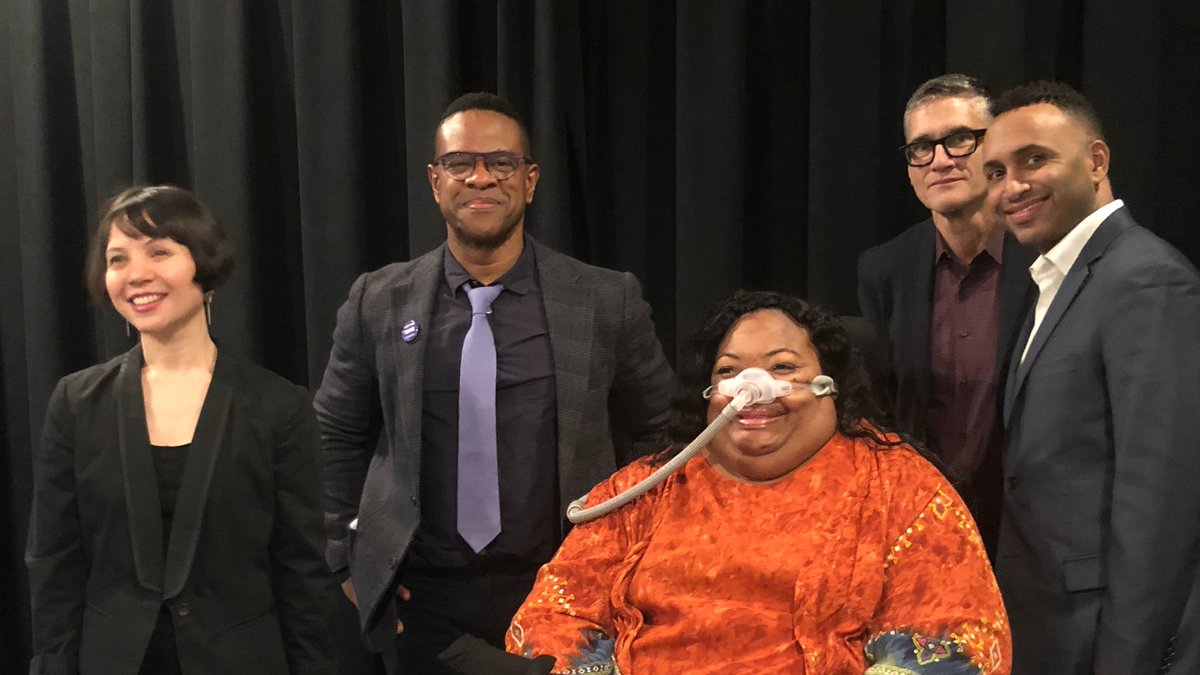 URUTheRightToBe's tweet image. It was my honor to be part of the panelists for the post premiere of VISION PORTRAITS-THE MOVIE at Yale this past Monday 11/11 at 7pm, part of the ABILITY AND INCLUSION SYMPOSIUM. Hosted by Thomas Allen Harris. #familypicturesusa #makefilmsthatmatter #changingthefaceofstem