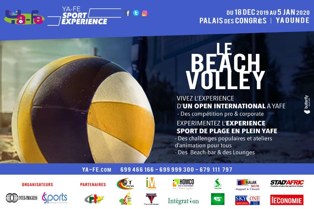 YafeSport's tweet photo. #Yafé2019 : le Beach volley, l’une des disciplines de Yafe sport expérience ;   Venez expérimenter le sport de plage en plein Yafe tout en s’amusant. 
RDV du 18 décembre 2019 au 05 janvier 2020 sur la partie basse du palais des congrès 
#YaféSport  #OnFeteEnsemble https://t.co/W8i1982aRF