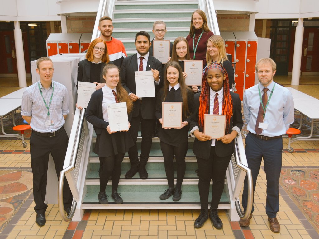 StMagsDofE's tweet photo. Great to celebrate the first batch of DofE awards @StMargaretsAcad from last year's group. Congrats everyone involved #DofE https://t.co/pWDorcSKqs