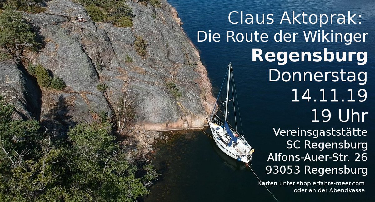 noch zweimal schlafen, dann ist es soweit in Regensburg