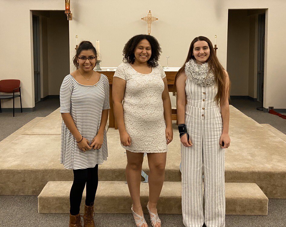 Last night at Degree of the Light we were pleased to welcome these 3 beautiful women into our sisterhood and also found out who their bigs are. 💖🕯