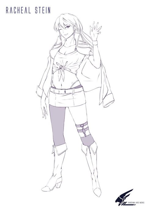 主角群MASK部隊中的調皮金髮妹,蕾切爾
經常捉弄主角,違法命令也是家常便飯的事。之前弄的漫畫最後一頁有出場。本打算是預計後半出來的....等我有心情就把之前漫畫草稿給修一下再發出來吧w 