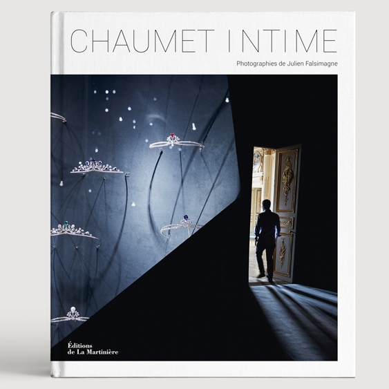 Chaumet's tweet photo. Chaumet Behind The Scenes, the newest addition to the #ChaumetLibrary and a premiere in the world of High Jewellery. Chaumet unveils here it's daily life through stolen moments captured by Julien Falsimagne. Available in French and English versions in bookstores or online. https://t.co/IQZpATKXl4