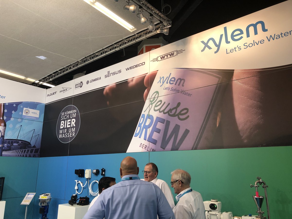 XylemGermany's tweet photo. Auf der diesjährigen #BrauBeviale präsentiert Xylem Water Solutions in Halle 6, Stand 219 sein breites Produktportfolio unterschiedlicher Produktmarken für das #Fluid-Management. Unsere Experten freuen sich auf Ihren Besuch. #Bier  #ReuseBrew https://t.co/m6TxyddRtY