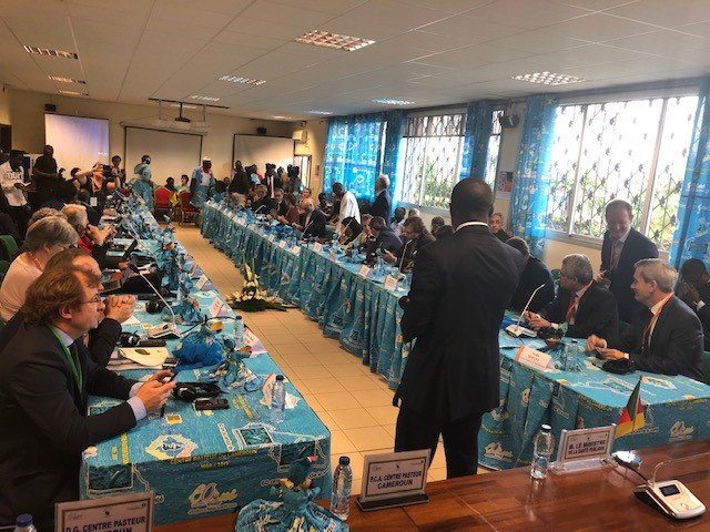 institutpasteur's tweet photo. Ouverture aujourd'hui du 51e conseil des directeurs du Réseau International des Instituts Pasteur à Yaoundé. #PasteurNetwork
Plus d'informations sur le Réseau International des Instituts Pasteur sur notre site.
➡️ https://t.co/4V4LMZInav https://t.co/ps3qRengN0