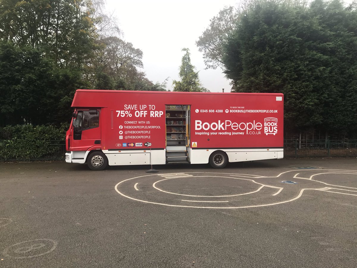 tbpevents's tweet photo. Today we are back in Ormskirk Primary School. Lots of exciting books on board our bus.@OrmskirkCE https://t.co/0N9vPlgDwe