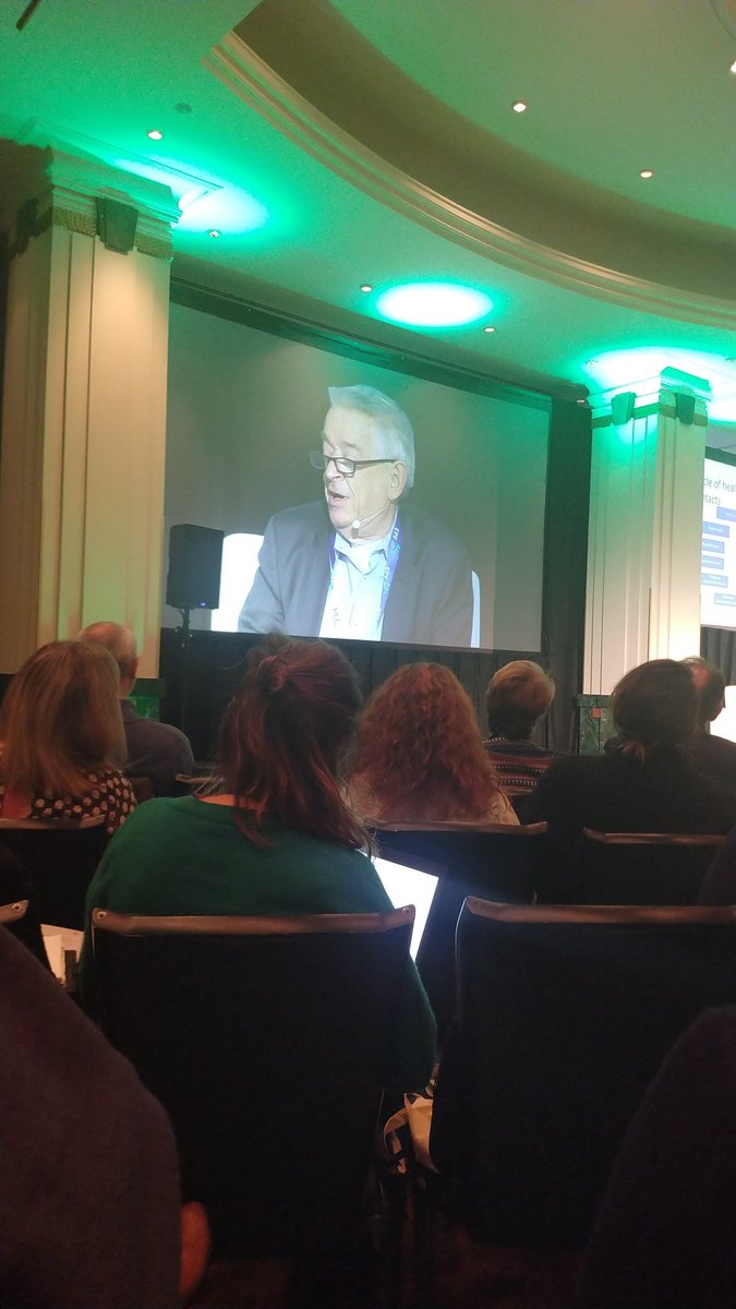 Gotcher's tweet image. Words of wisdom from Cees Smit giving the opening address at the #EPFCongress19. Delighted to see how the haemophilia community can help other patient groups in #patientadvocacy