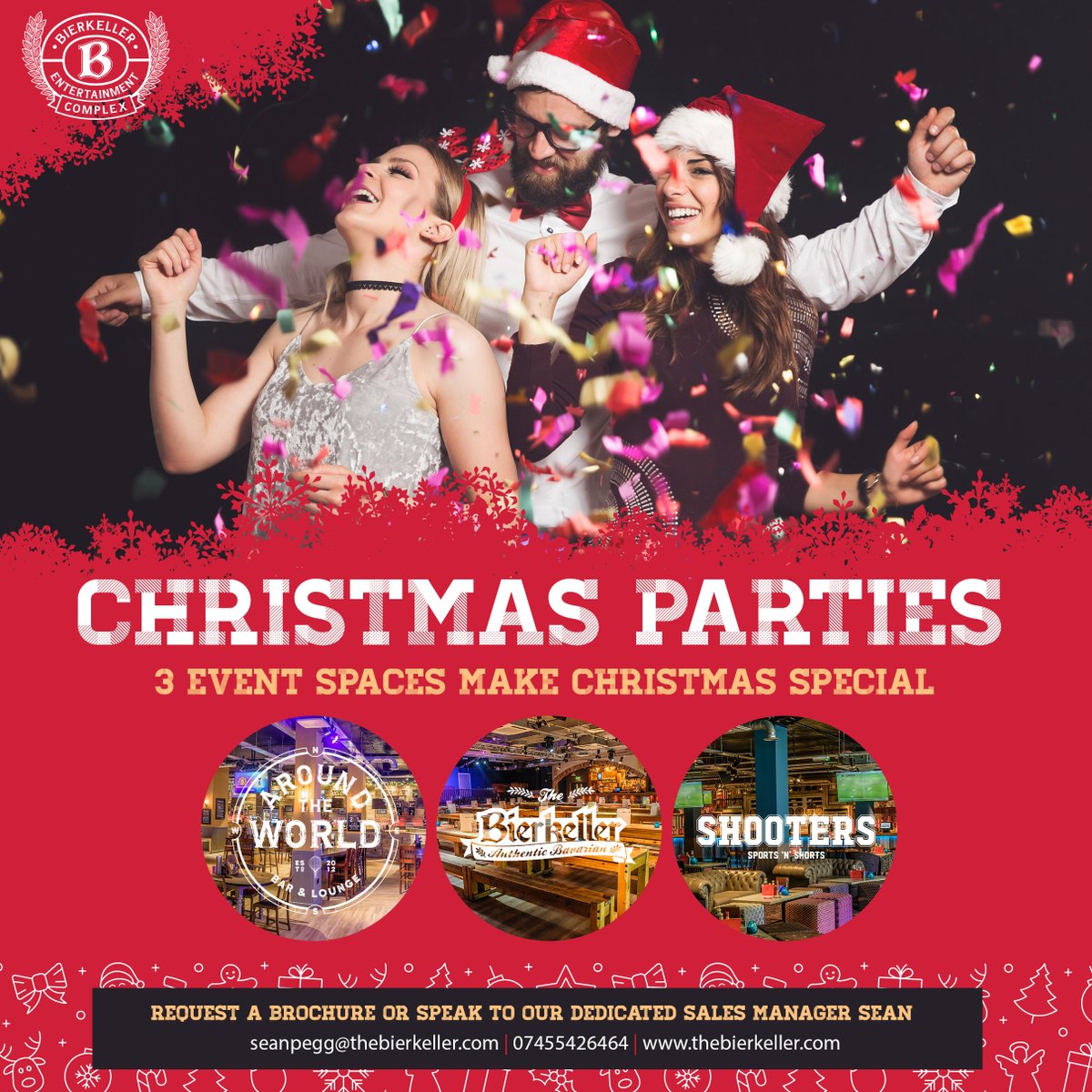 NottsATW's tweet photo. It’s beginning to look a lot like Christmas... 🎅🏻🤶🏻🌲

Why not make it extra special with us?🎊

Wether you want to go traditional or try something new, we can cater to you!🎄🎁🎅

📧: seanpegg@thebierkeller.com
☎️ 08455 333 000 https://t.co/S5LnA9hSU6