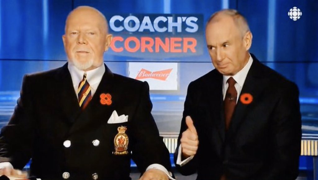 __RedBeard's tweet photo. @RonMacLeanHTH @tompowercbc @alanthomasdoyle @hometownhockey_ #sellout https://t.co/CCvgpzfoE7