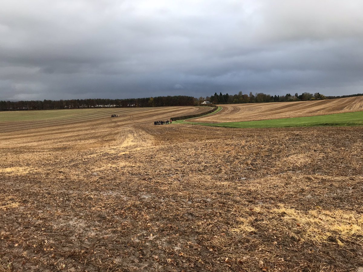 Alma_Watson's tweet photo. On one of the practical session in the feild catching a break from the rain listening to @AgrovistaUK #soilsinpractice @FarmersWeekly https://t.co/NS6txdEAf8