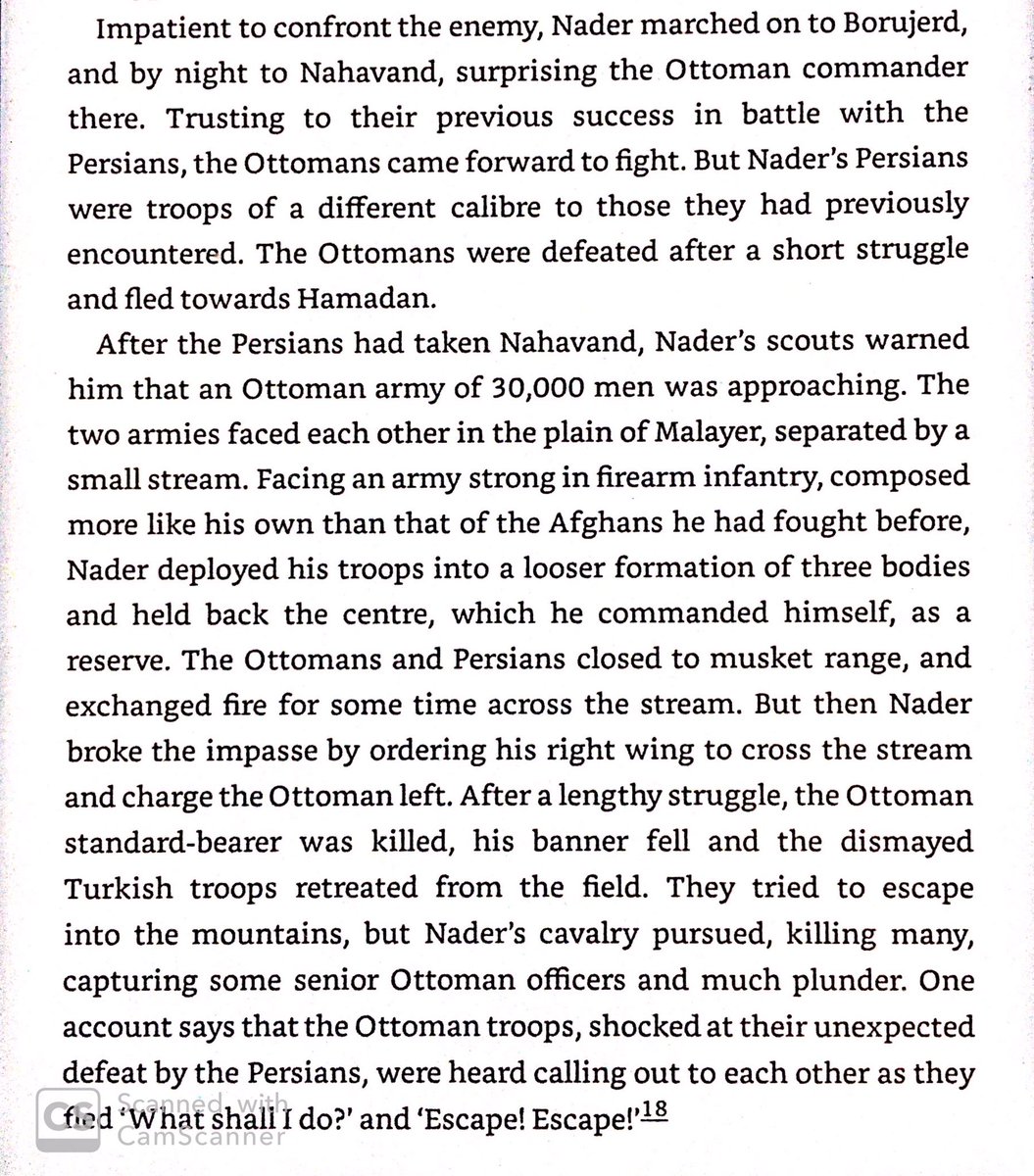 Fresh from his defeat of the Afghans, Nader drove the Turks out of occupied areas of Iran in less than a year.