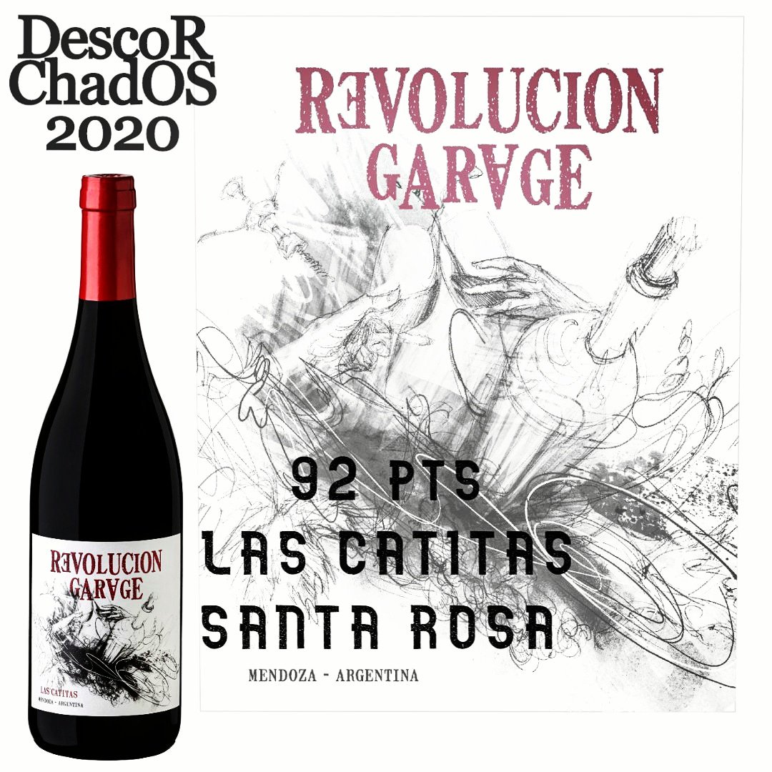 Las Catitas Santa Rosa 92 pts 
#guiadescorchados2020 #revoluciongarage #leoborsiwines