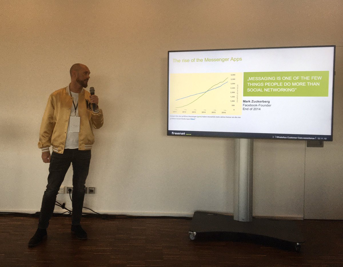 Martin Theinert shares a great experience from @FUNKFreenet, with a bot and WhatsApp connected with Khoros care! #customerengagement #allwaysconnected #KhorosEngage 🇩🇪 <a href="/Khoros/">Khoros®</a>