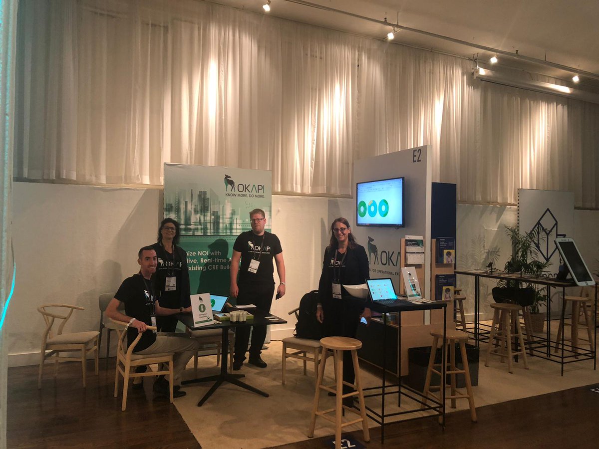 AilonV's tweet image. OkapiAI is in the house. Come and meet us at booth E2 #PropTech #MIPIMPropTechNYC #mipim