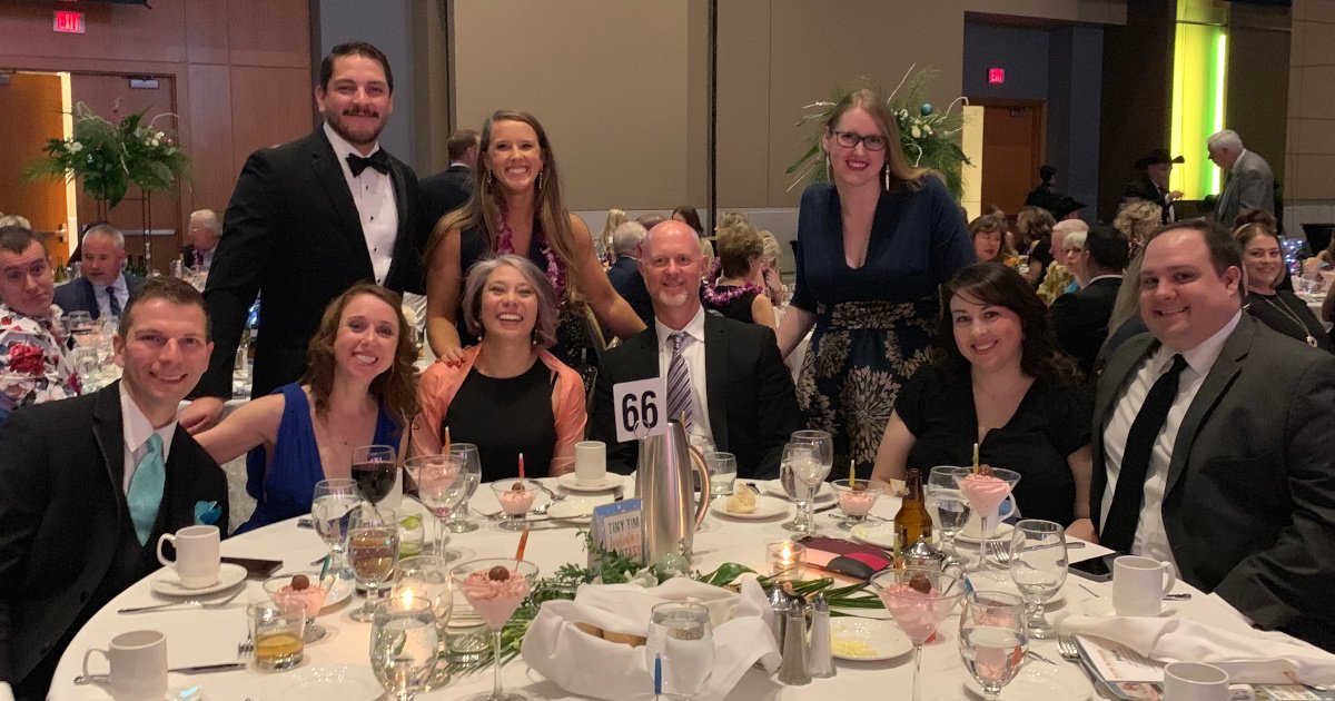 HFGarchitecture's tweet image. HFG Architecture is proud to support @AdventHealthKC at their annual Tiny Tim Holiday Fantasy! The proceeds from the night support the B.E. Smith Family Center. HFG and our guests had an wonderful time at the dinner and live auction!