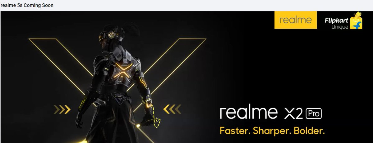 KoriArjun's tweet photo. @MadhavSheth1 50W SuperVOOC Charging Technology ⚡
#TeamFaster
#realmeX2Pro @MadhavSheth1 @realmemobiles https://t.co/xCvQTJiw2V