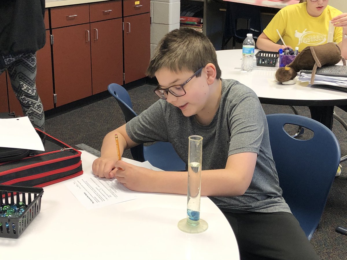 dmsjmiller's tweet photo. Exploring rate of change with the Crow and the Pitcher activity today! #dmsleads #dms311 https://t.co/5pPNgVGxqP