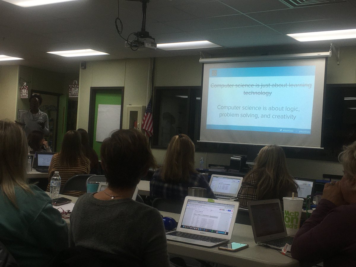 Guntersville Elem. (@guntersvillees) on Twitter photo Excited to have <a href="/hayesedutech/">Sherita Hayes</a> @APlusCR
here for our <a href="/TeachCode/">TeachCode</a> computer science professional development! @PaigeRaney <a href="/hamptontide/">Shannon W. Hampton</a> #DLCS4AL Excited to have <a href="/hayesedutech/">Sherita Hayes</a> @APlusCR
here for our <a href="/TeachCode/">TeachCode</a> computer science professional development! @PaigeRaney <a href="/hamptontide/">Shannon W. Hampton</a> #DLCS4AL