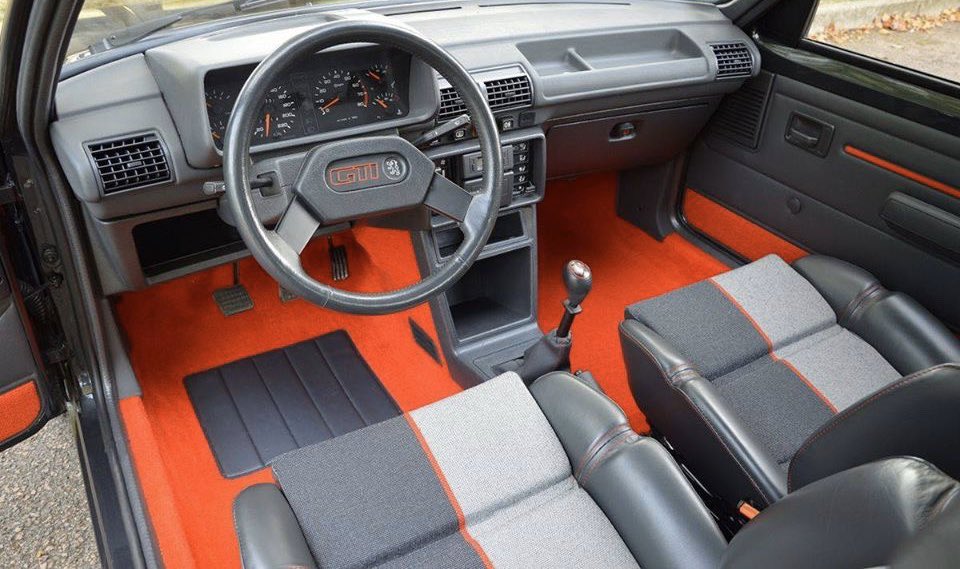 PSCUK_'s tweet photo. This @PEUGEOT #205GTI was sold at the @Aguttes_ auction at the @Salon_EpoquAuto this weekend. With just 6731km this Graphite Grey 1.9 130BHP model sold above it’s 28,000-40,000€ estimate. ... selling for 47200€!!! (Roughly £42,500!!!) https://t.co/Sn2r4uKygg