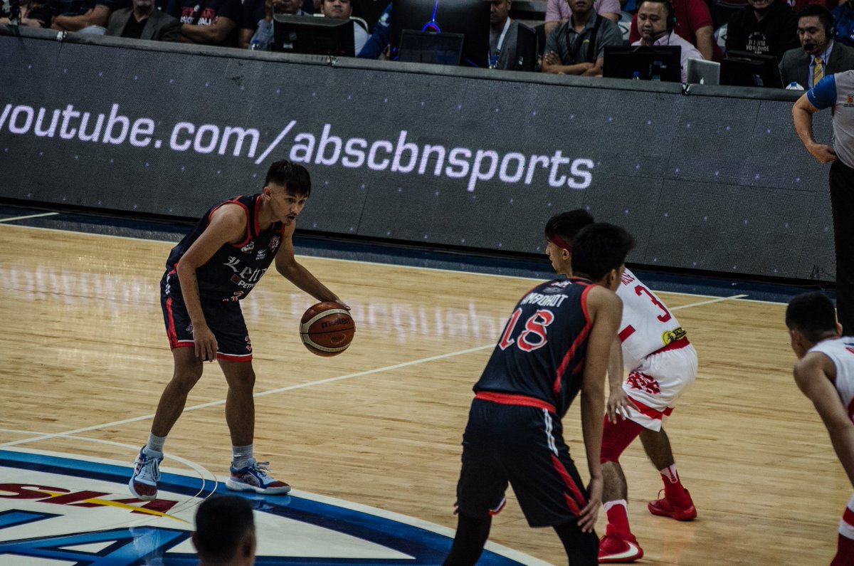 LSHSCreativeHub's tweet photo. Letran delivers its first win against San Beda since 2015 and San Beda's first loss of the season. Letran is now one win away from the Season's Championship.

#ARR18ALETRAN
#OneLetran
#NCAASeason95

PHOTOS | Kyle Espartero https://t.co/MNgniC8nAT