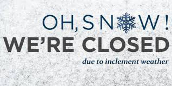 Due to the weather (Brrr! ❄️), we will be closed today (11/12) and tomorrow (11/13). We will be reopening on Thursday, 11/14! 

Stay warm out there, folks! 🧤