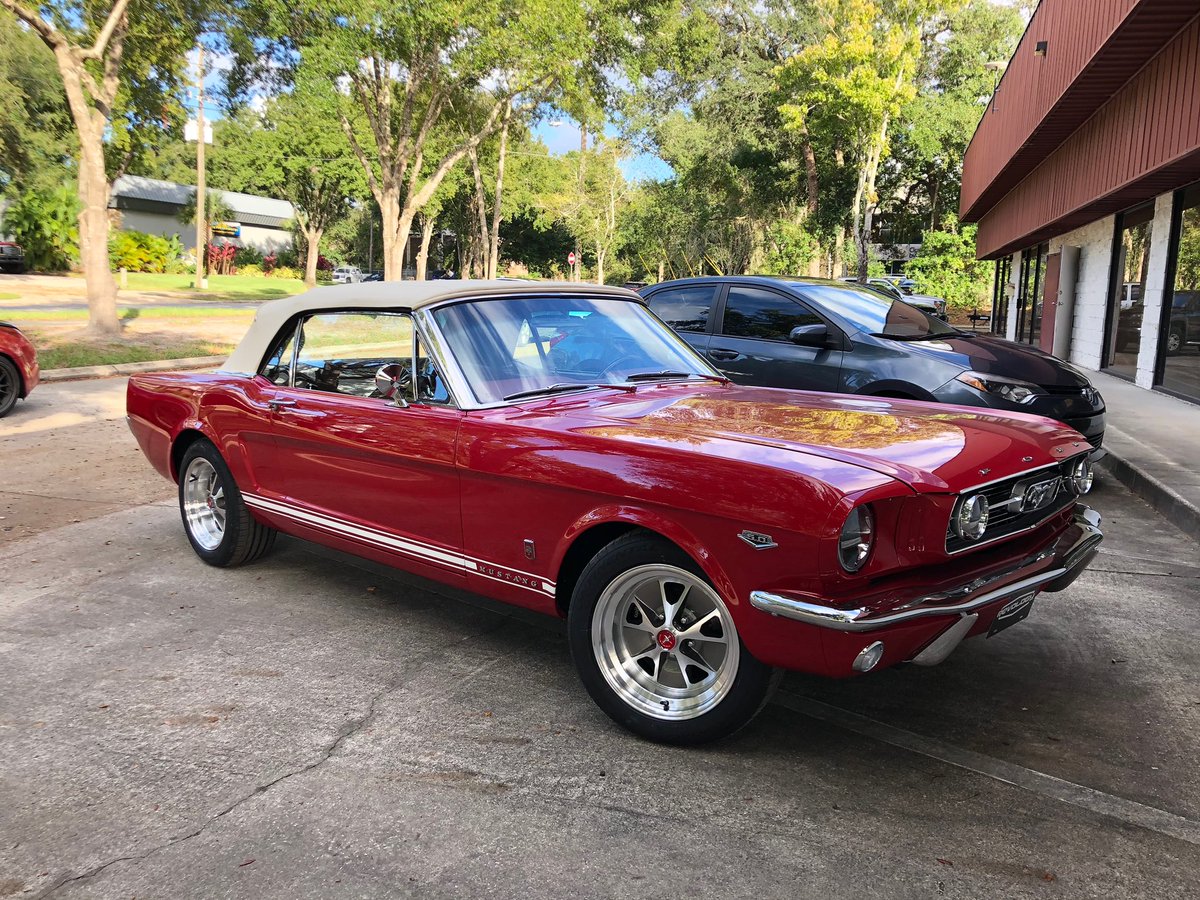 Coming soon! Our first Candy Apple Red Revology Convertible! 

#revologycars #mustangstory  #reproductionmustang #ford #mustang #classicmustang #exoticcars #coyoteengine #engineering #coolcars #mustangconvertible #luxurycars #musclememory #shelbygt500 #roush