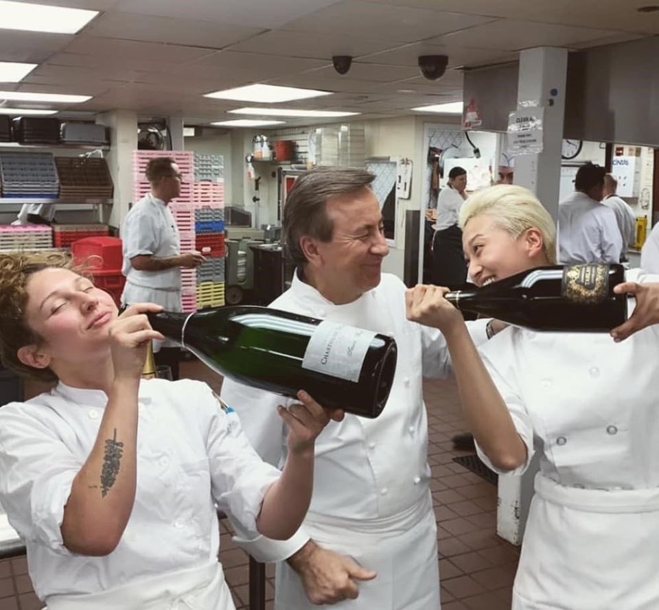 It was LA FÊTE DU CHAMPAGNE in New York. 
Surrounded by friends, by sommeliers of NYC by memorable unique champagnes served with the excellence of best chefs dinner. Thank you so much <a href="/lafetenyc/">La Fête du Champagne</a>, @dannieljohnnes and <a href="/peterliem/">Peter Liem</a>.