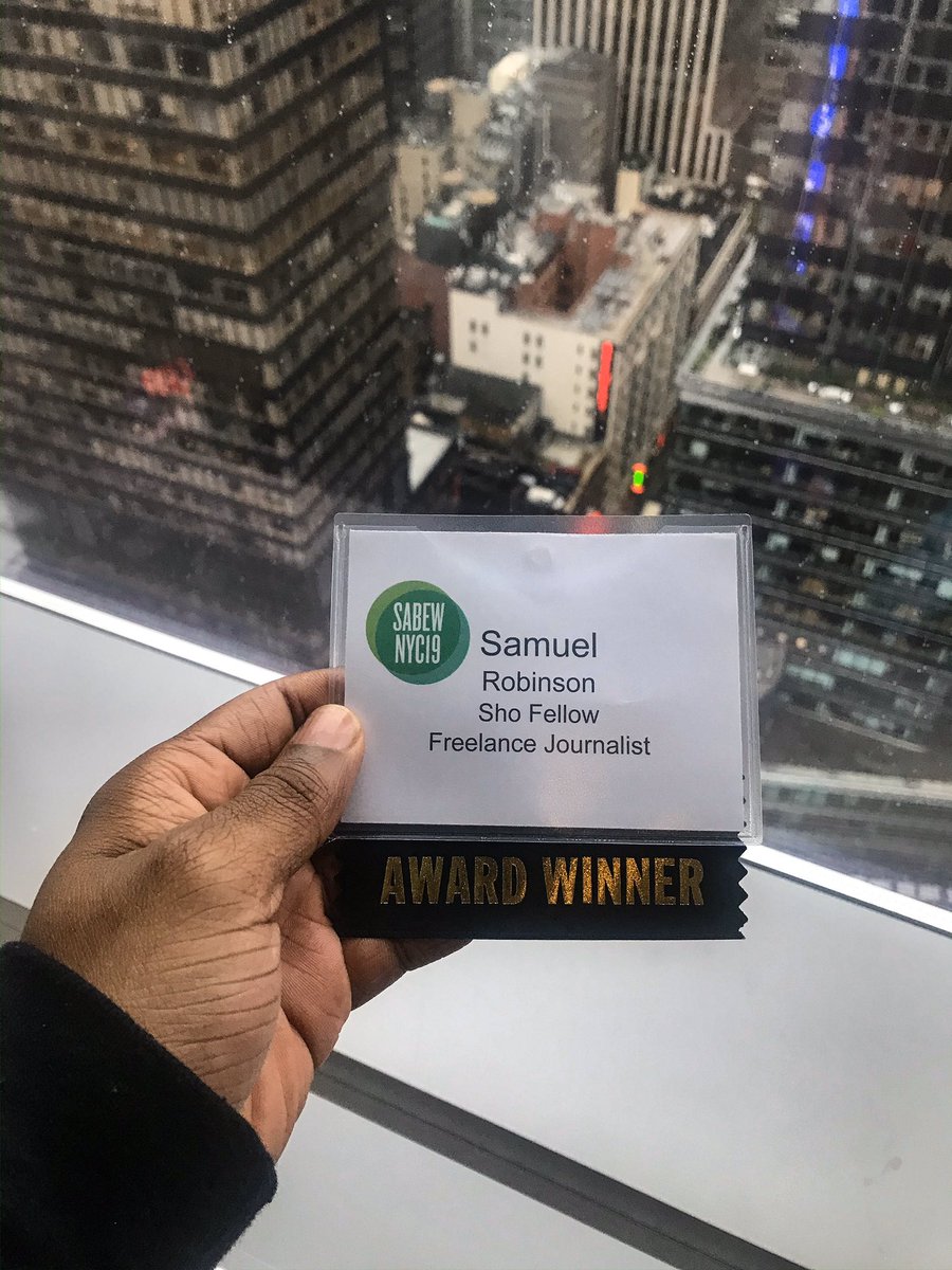 samterceiro's tweet photo. #SABEWNYC19 has started. Happy to be here representing my mentor and former SABEW board member, Sho. https://t.co/ih9lDAwQIl