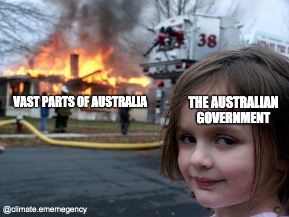 The signals don't get much more obvious 🔥🤔🔥 #AUSTRALIAFIRES #AUSTRALIANBUSHFIRES #ClimateCrisis #ClimateBrawl #ClimateMemes #Memes4Climate #ClimateActionNow