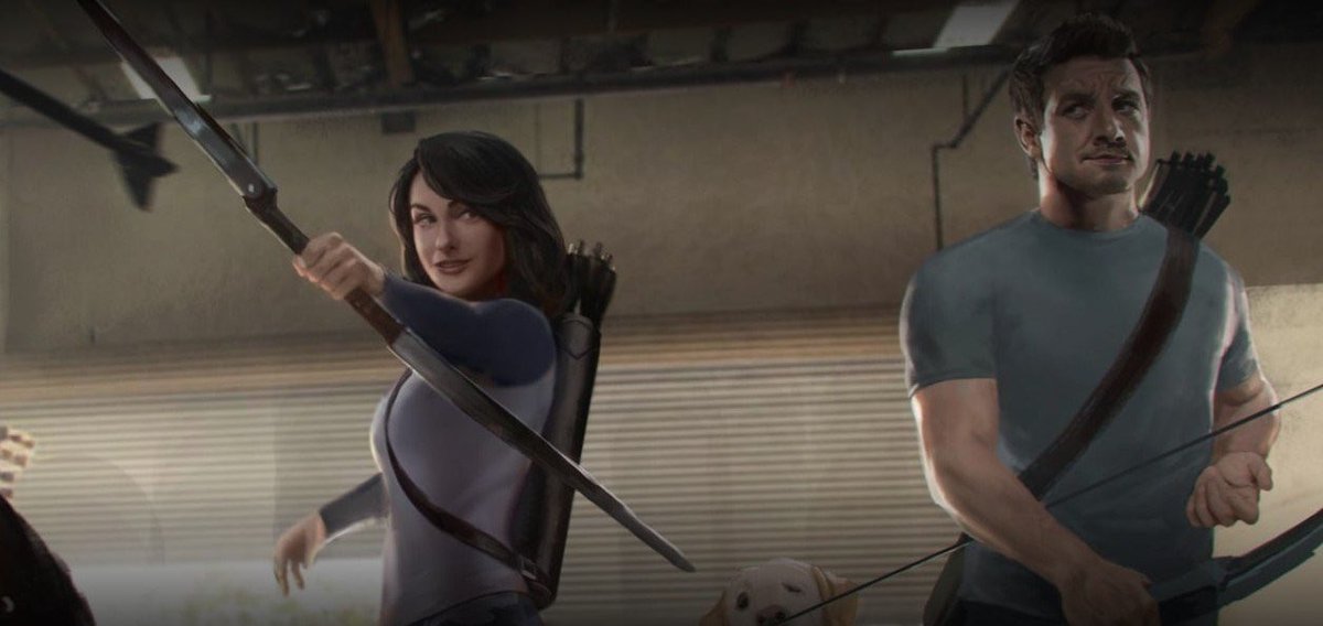 #Hawkeye. and Kate Bishop concept art revealed. 