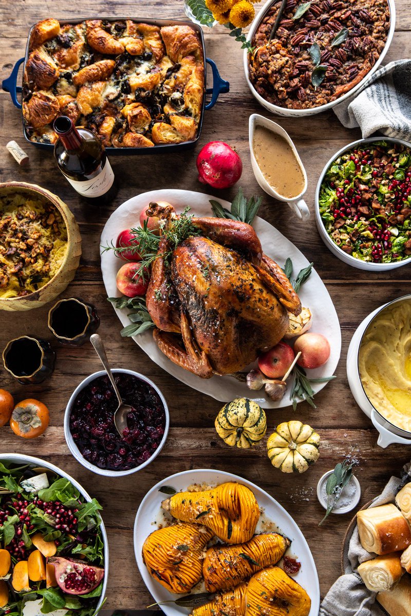 New! Our 2019 Thanksgiving Menu and Guide. This year's menu is all about how to make everything in advance. YES. halfbakedharvest.com/our-2019-thank… #thanksgiving #thanksgivingmenu #holiday