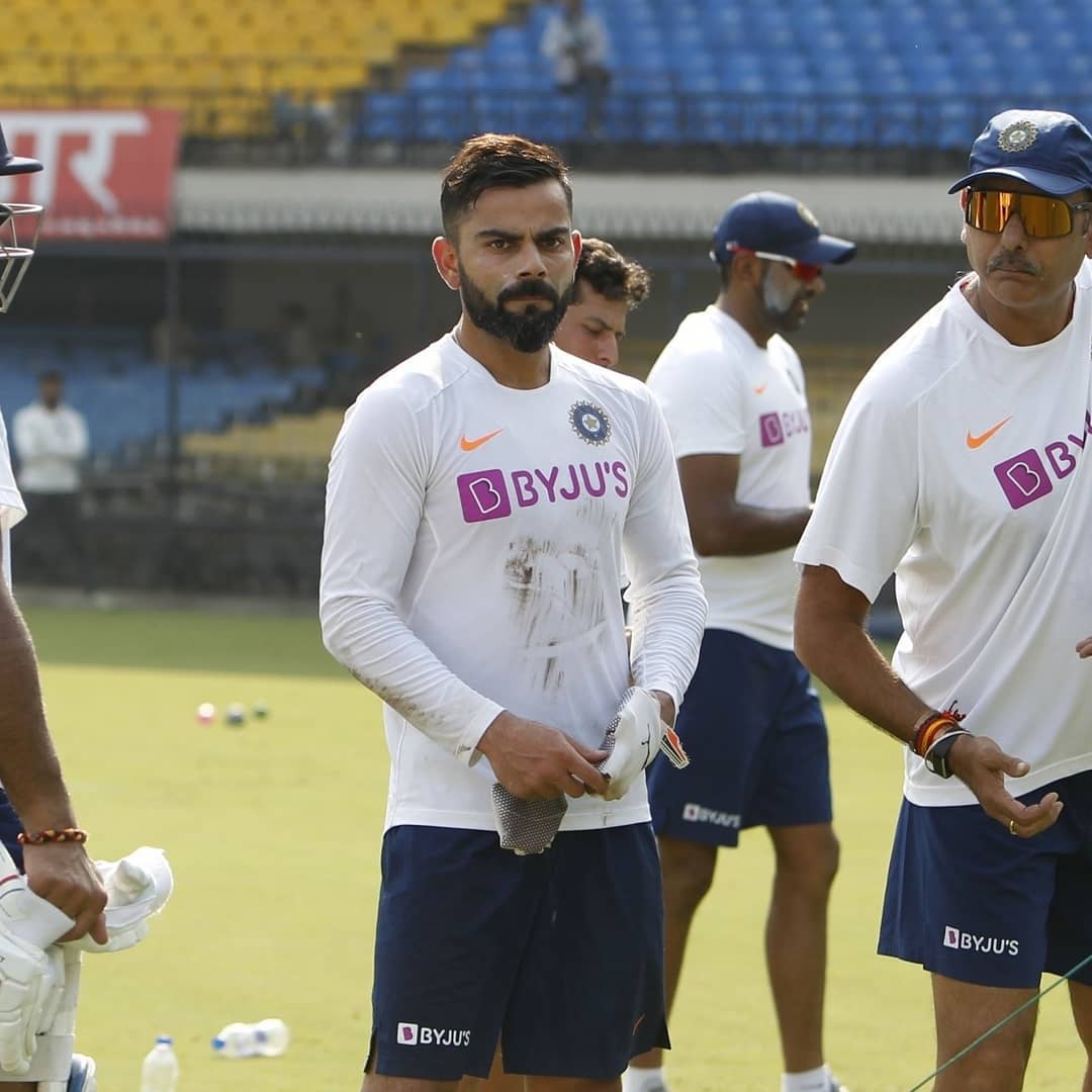 imVkohli's tweet photo. Training done ✔️ Great to be back with the boys 👍 https://t.co/Wq9J6nHMez