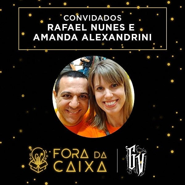 GameVaultBr's tweet photo. Não perca o #ForaDaCaixa de hoje, que terá não um, mas dois convidados!
Rafael Nunes e Amanda Alexandrini, casal empreendedor que Juntos administram três empresas, entre elas a editora Precisamente.
O Fora da Caixa acontece toda terça-feira às 19:30, e é gratuito! #VemPraVault https://t.co/UPkabWAHJK
