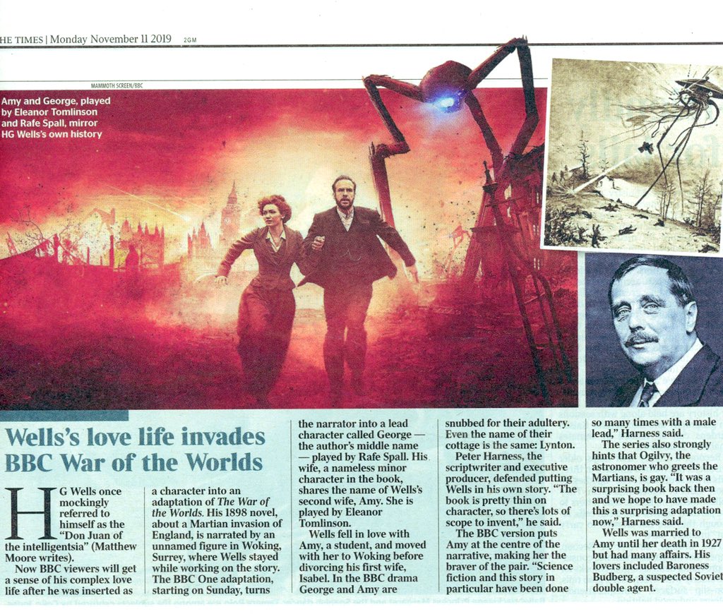 It’s coming soon <a href="/mammothscreen/">Mammoth Screen</a> #HGWells #woking