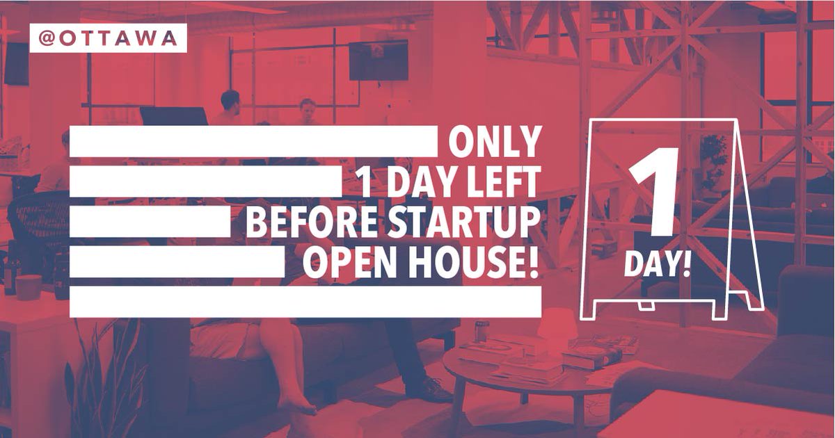 Tomorrow @suopenhouse is back! #Ottawa is unlocking the doors of it's most vibrant startups! Get ready to #ExperienceTheHustle! Join us tomorrow from 4-8PM. Register here 👉 bit.ly/31XDqNt cc: @KanataNorthBA @Invest_Ottawa @TheCollabSpace @LegacyCan @KrpProperties