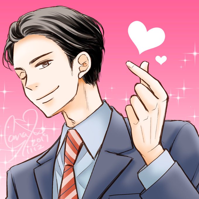 スーツ男子のtwitterイラスト検索結果 古い順