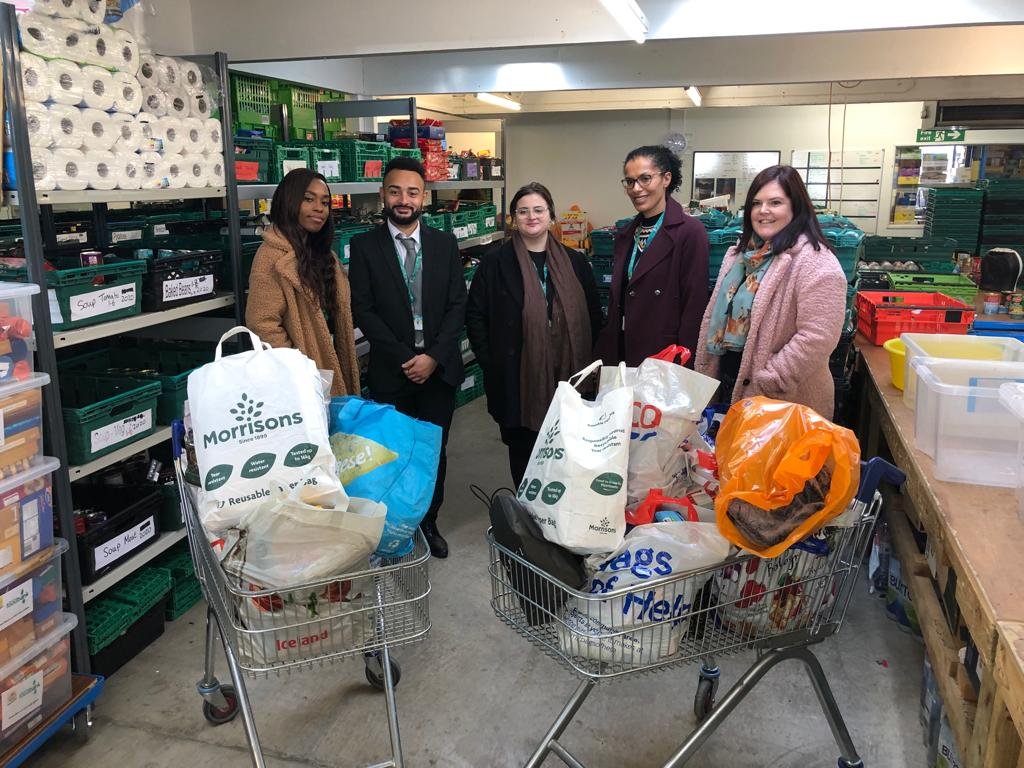 Thank you to the Housing Team at <a href="/DacorumBC/">Dacorum Council</a>
  for donating two trolleys full of food to our Foodbank today, which they collected on #WorldHomelessDay. Your support is much appreciated.

#HelpingRebuildLives #Foodbank #Dacorum #Hemel