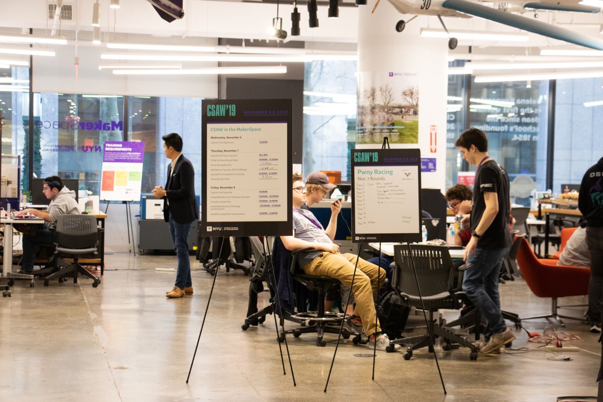 NYU Tandon (@nyutandon) on Twitter photo Check out <a href="/nyunews/">Washington Square News</a> coverage of <a href="/CSAW_NYUTandon/">CSAW Cybersecurity Games and Conference</a>, the most comprehensive student-run #cybersecurity event in the world, featuring international competitions, workshops, and industry events bit.ly/32DQyGT #CSAW19 Check out <a href="/nyunews/">Washington Square News</a> coverage of <a href="/CSAW_NYUTandon/">CSAW Cybersecurity Games and Conference</a>, the most comprehensive student-run #cybersecurity event in the world, featuring international competitions, workshops, and industry events bit.ly/32DQyGT #CSAW19