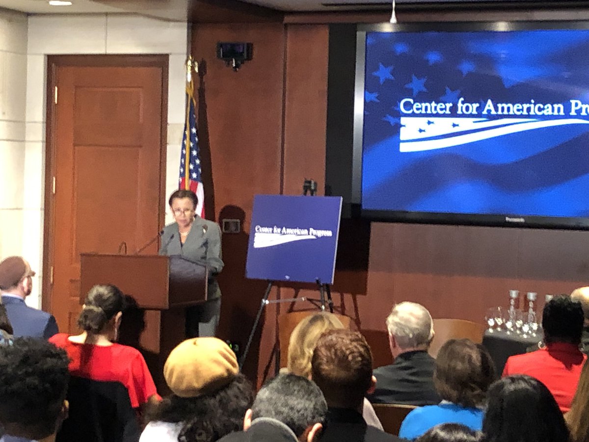 NydiaVelazquez's tweet photo. Speaking this morning to @CAPimmigration’s prayer breakfast in advance of #SCOTUS oral arguments on # DACA. #HereToStay https://t.co/ghRdC8wG8Y