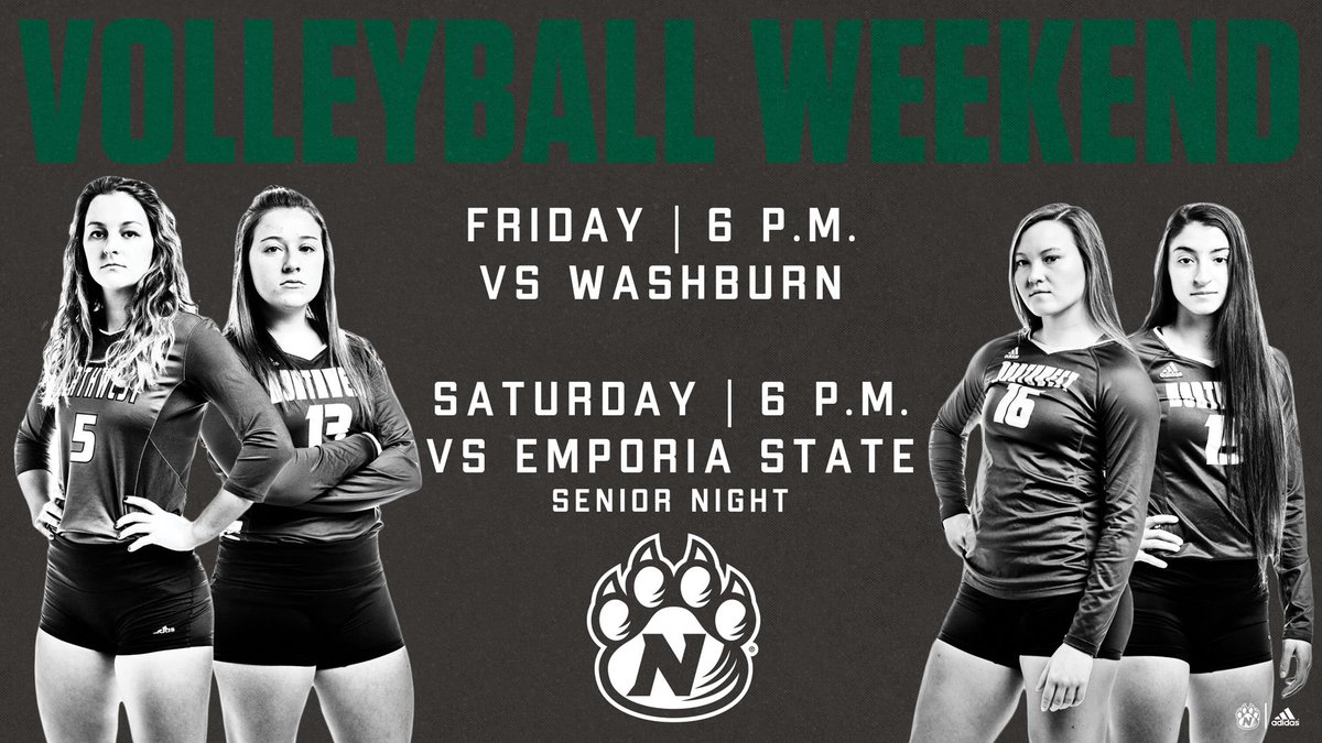 Join us in Bearcat Arena Friday and Saturday for our final home matches of the year! #BrickByBrick #OABAAB