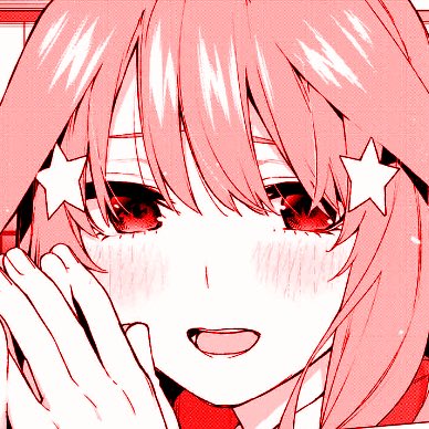 がるぱっど✰︎彡さんがTwitterに投稿した中野五月(五等分の花嫁)のイラスト。