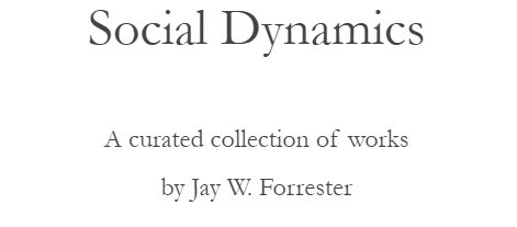 System Dynamics Society tweet media