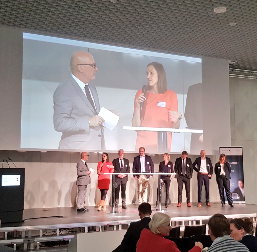 Das war‘s von uns vom Mittelstand-Digital Kongress 2019! Danke an @BMWi_Bund und @MittelstandDigi für eine tolle Veranstaltung und an alle Teilnehmer und Teilgeber für inspirierende Dialoge und spannende Praxisbeispiele. Bis zum nächsten Mal!

#komm_digital #mdkongress2019
