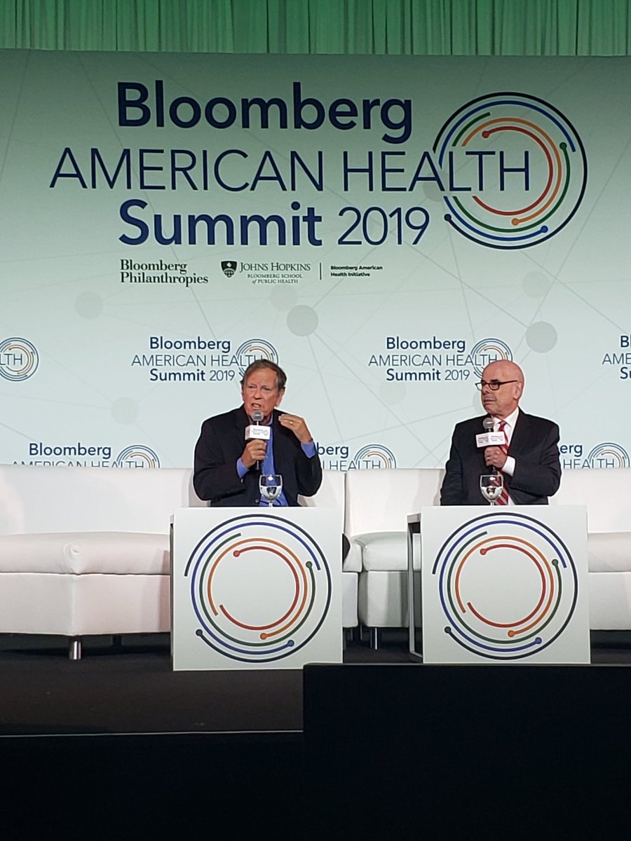 Proposal to roll back environmental regulations will result in 100,000 additional premature deaths (more than died in Vietnam war) ~@CarlPope at #BloombergHealthSummit2019